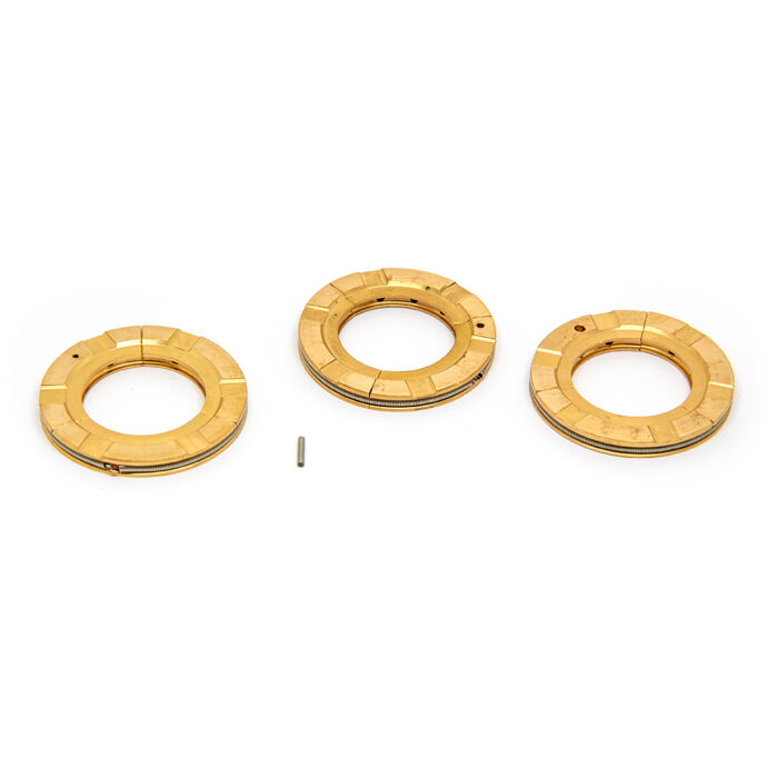 Juego De Aros Rasca Aceite Para Compresor Iodm 115 Aspro