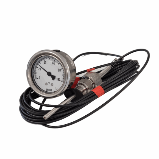 Termometro Ø 63mm 0-100ºc C/glic Aspro