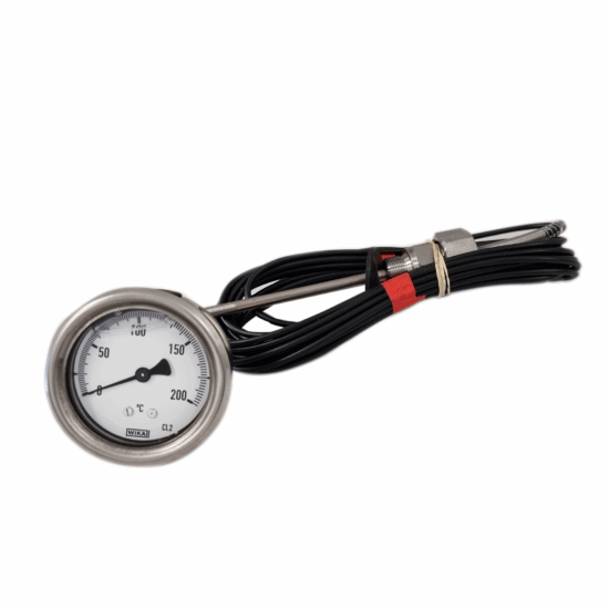 Termometro Ø 63mm 0-200ºc C/glic Aspro