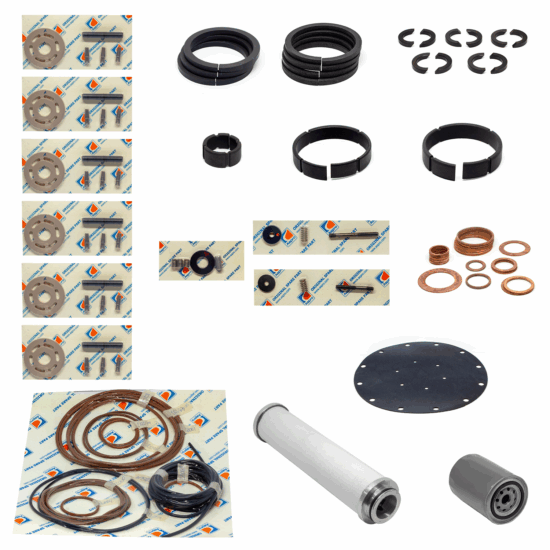 Kit Mantenimiento Compresor Gnc Aspro 115-3-19 | 10000 Horas