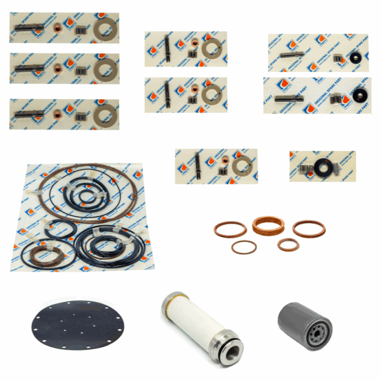 Kit Mantenimiento Compresor Gnc Aspro 70-3-12 | 4.000 Horas