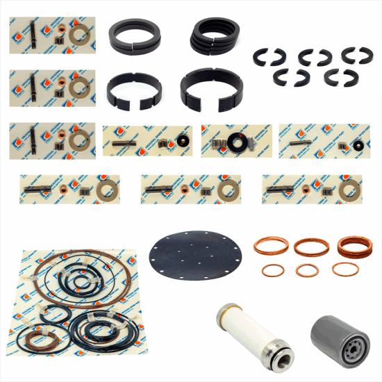 Kit Mantenimiento Compresor Gnc Aspro 70-3-19 | 8.000 Horas